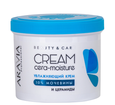 Крем Aravia Увлажняющий с церамидами и мочевиной (10%) Cera-Moisture Cream, 550 мл
